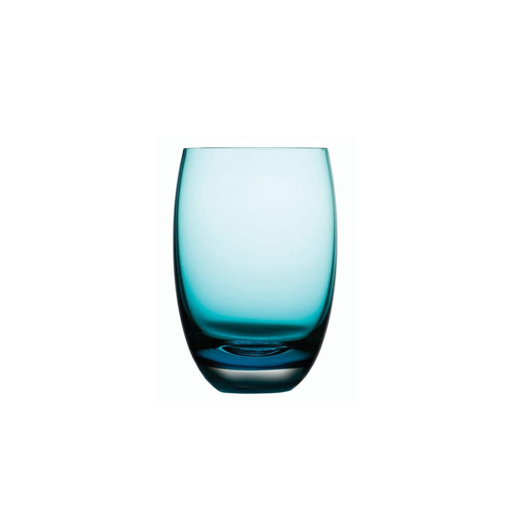Trinkglas im Farbton Aqua