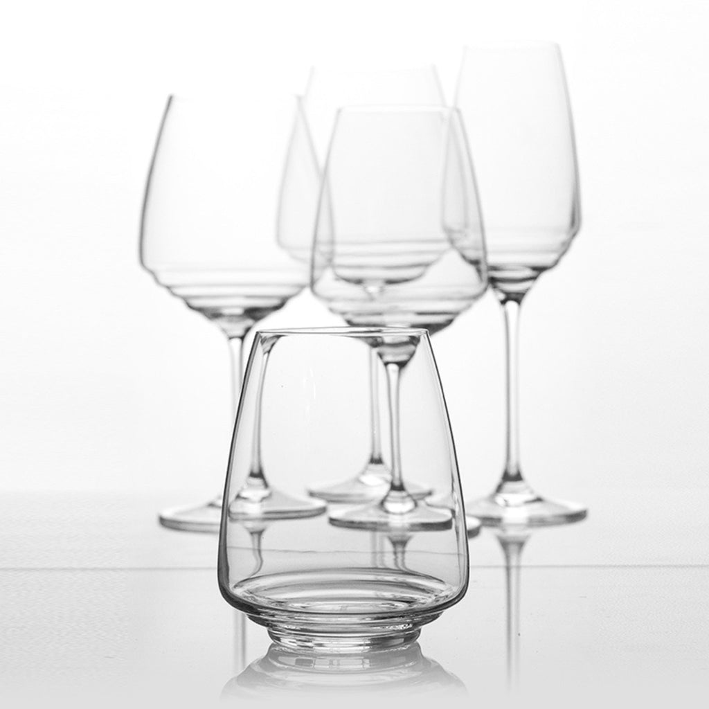 Trinkglas, Weingläser transparent