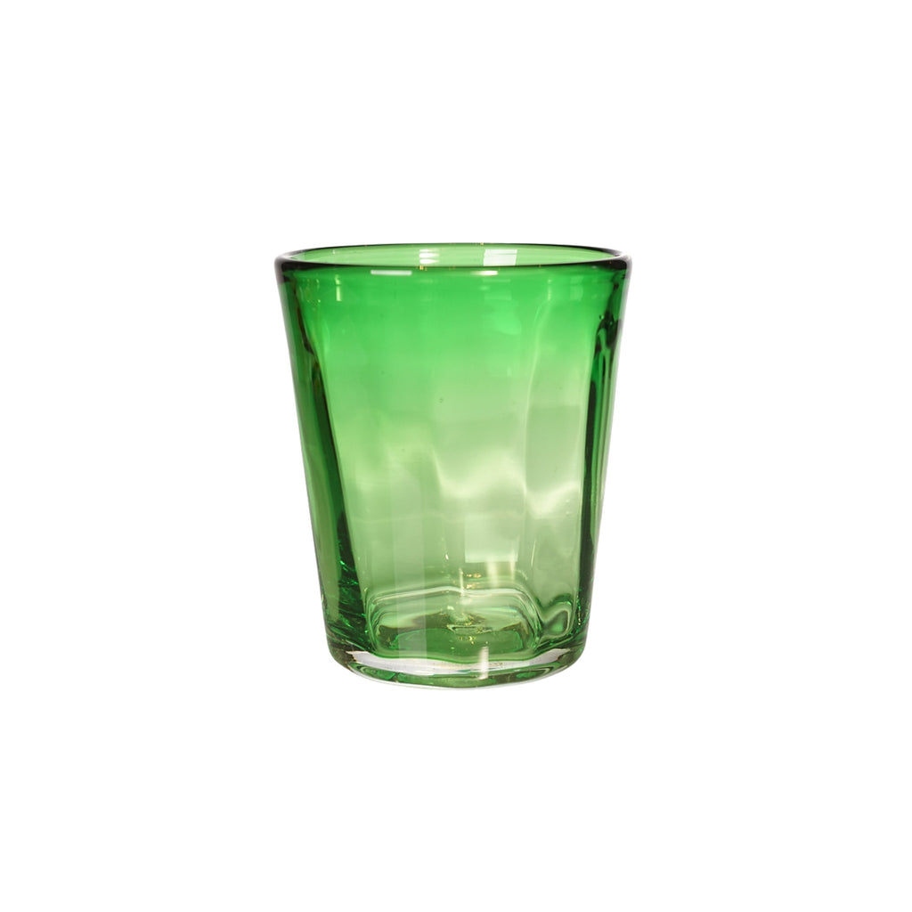 Zafferano Bei Trinkglas grün