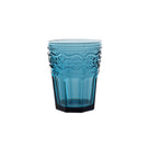 Trinkglas Aqua Venezia mit Wellenmuster von ItalB. in indigoblau