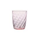 Trinkglas pink mit Schattierungen