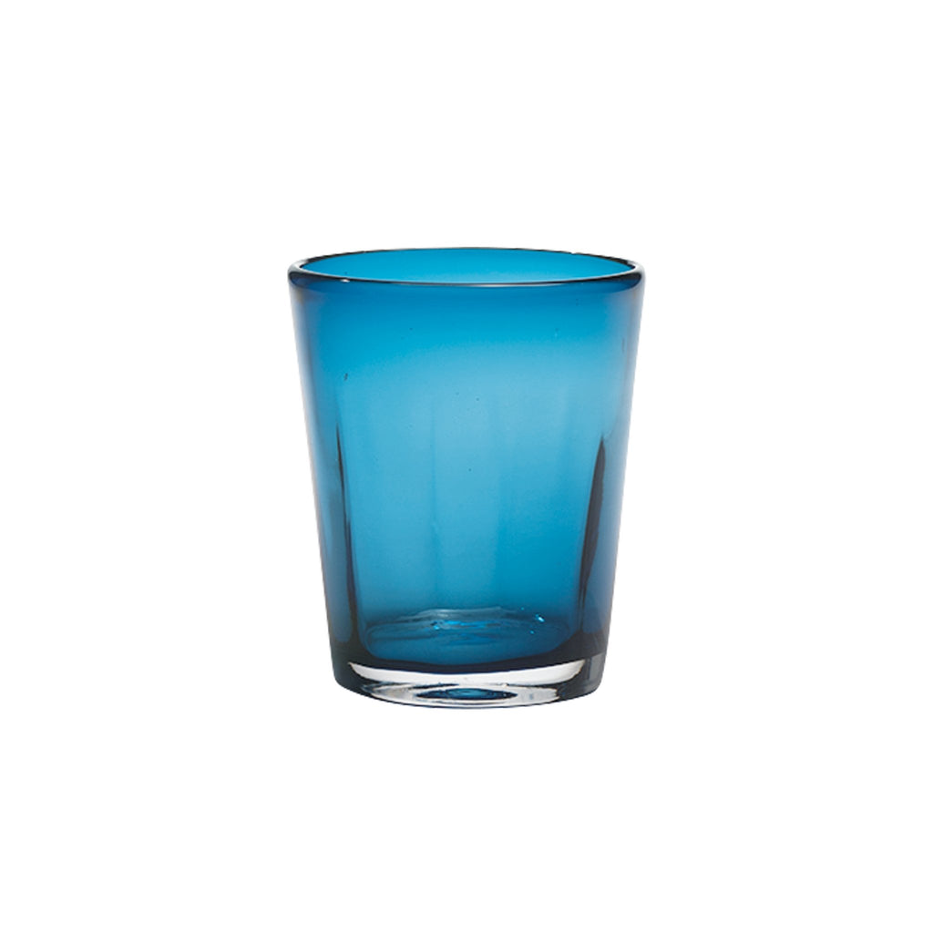 Zafferano Bei Trinkglas tintenblau