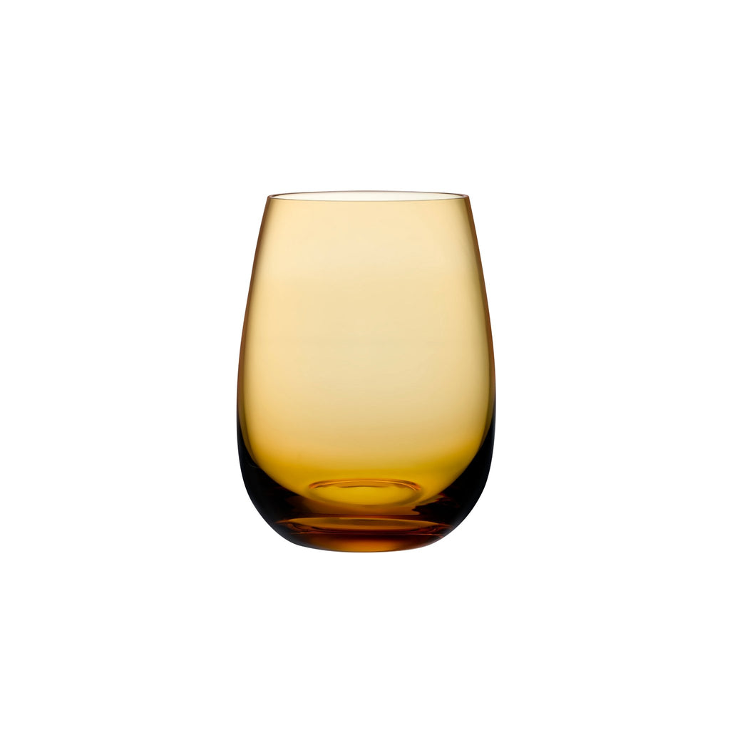 Trinkglas transparent, amber