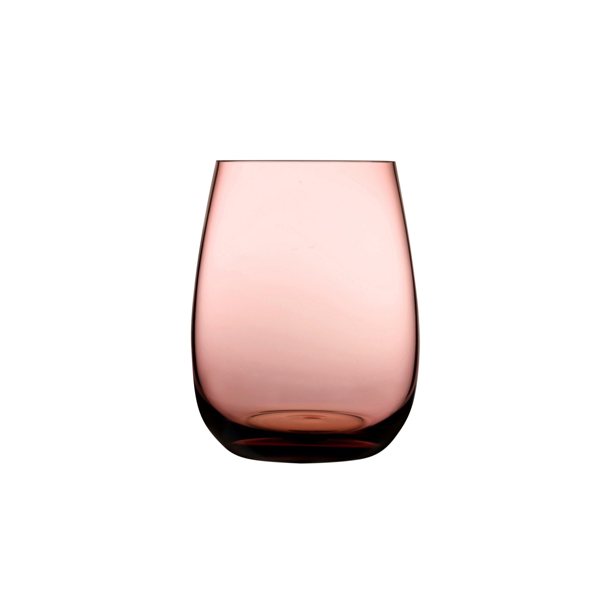 Trinkglas transparent, caramel